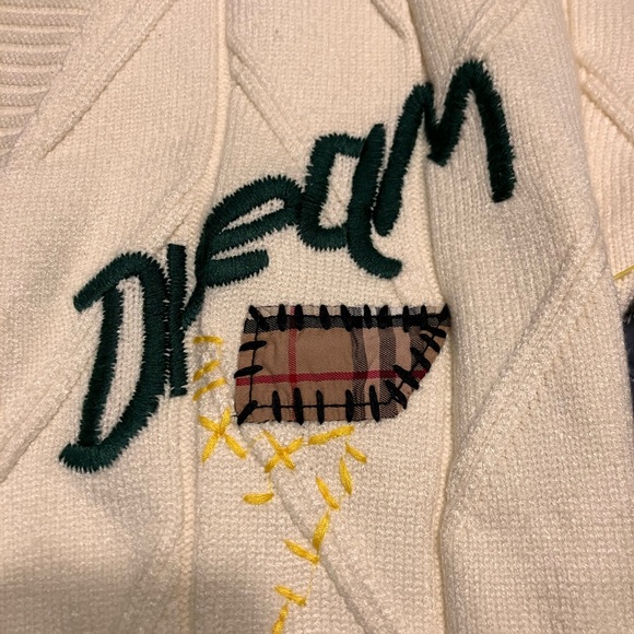 Cable Knit Long Sleeve Open Front Cardigan Sheep V-Neck Button Down Sweater - Picture 13 of 15